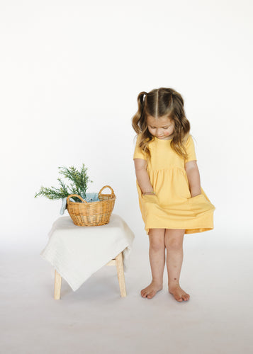 Yellow Pocket Dress