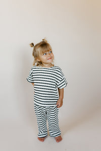 Striped Pants Lounge Set